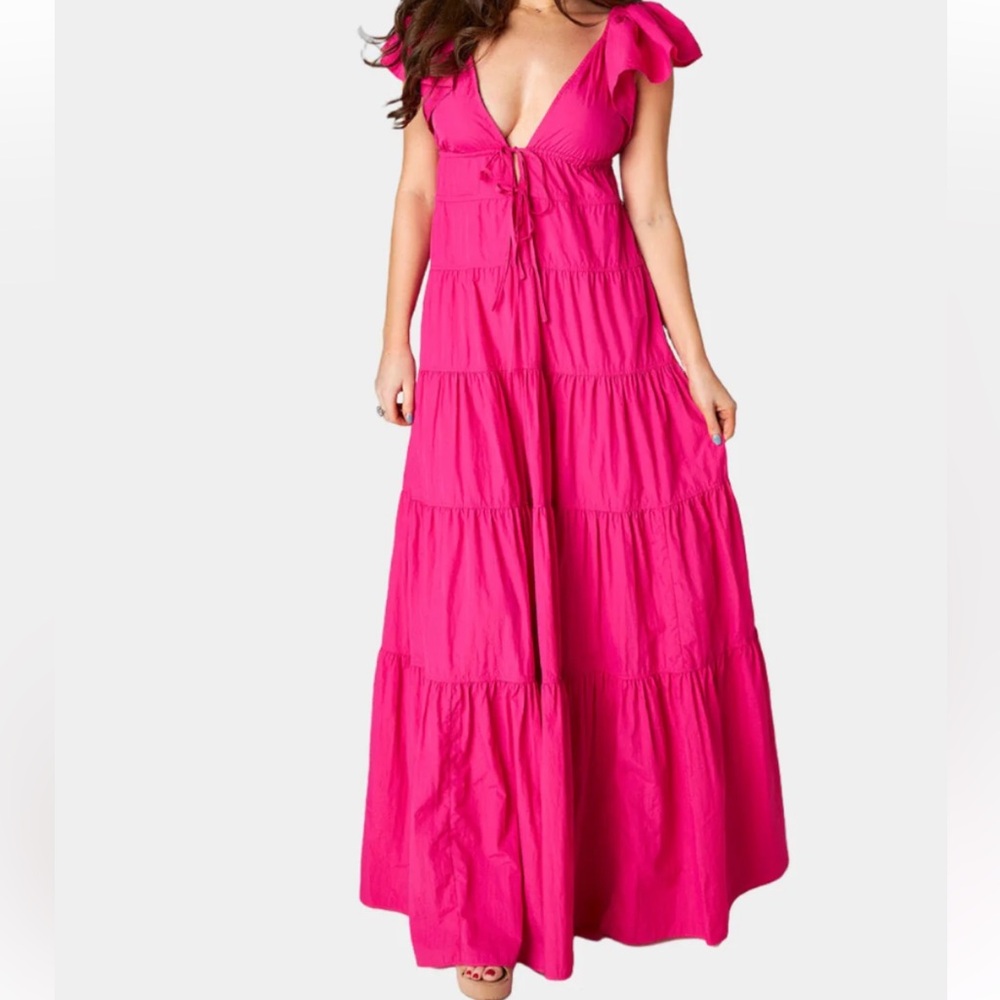 Pink Maxi Dress